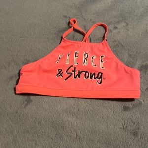 Reversible swimsuit, cheetah print and hot pink